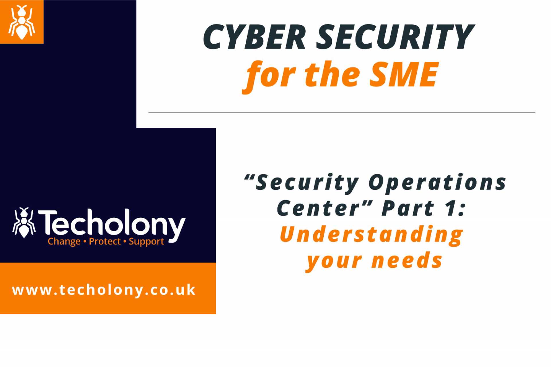 Cyber Security for Small to Medium Enterprises